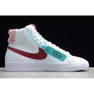 Nike Sb Zoom Blazer Mid Team Kırmızı Kaykay Ayakkabı Türkiye - 0LIP4FCB